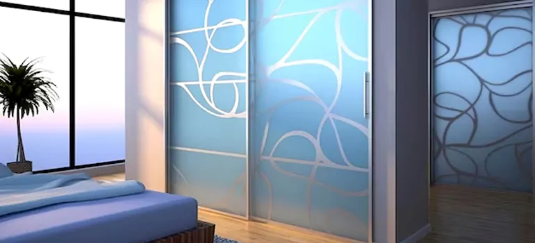 Frosting Glass Cabinet Doors in Pensacola, FL