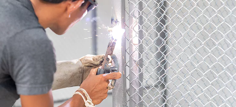 Commercial Mesh Door Repair in Pensacola, FL